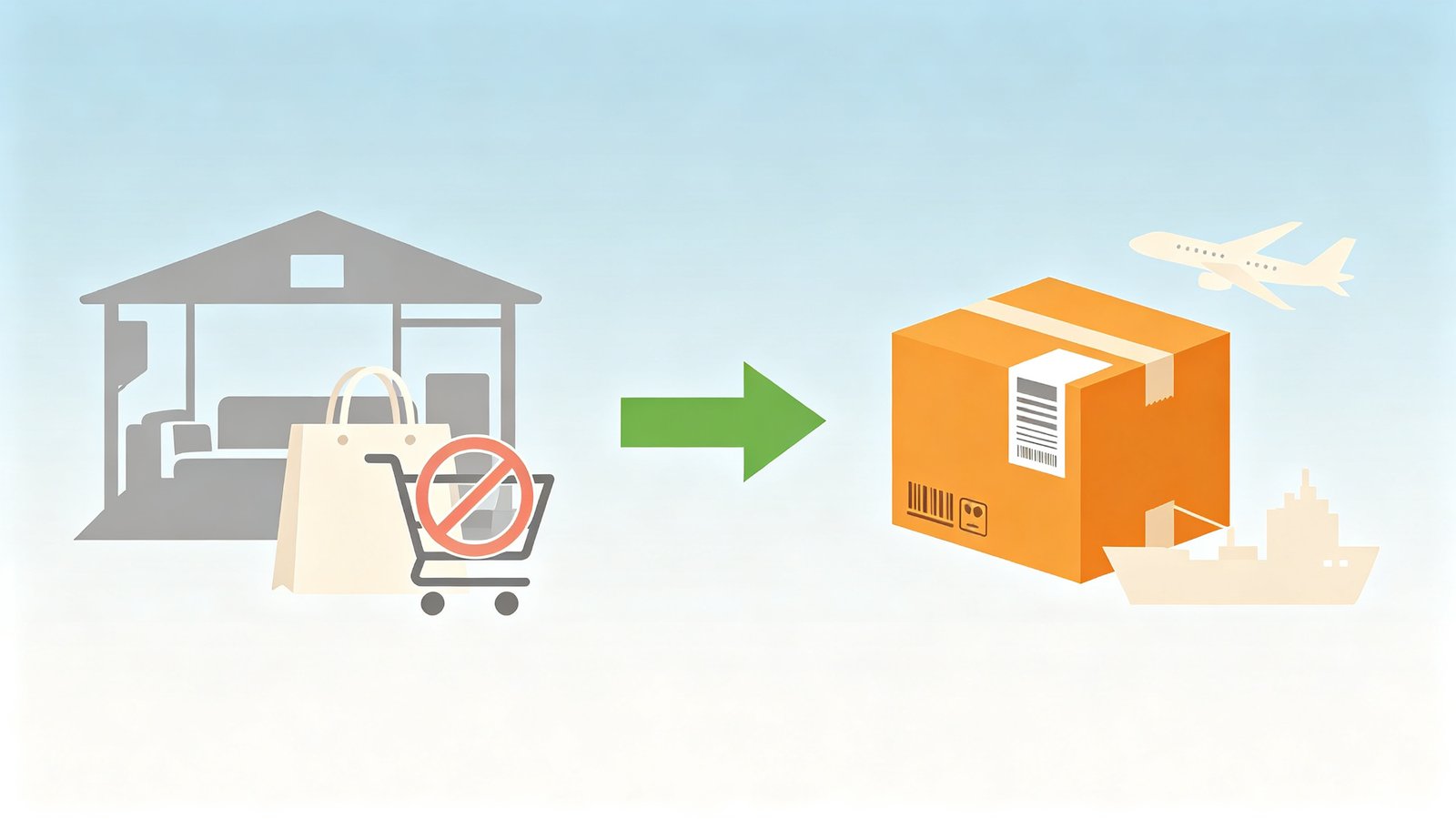 Amazonで買えない中国の商品を代購で手に入れるイメージ